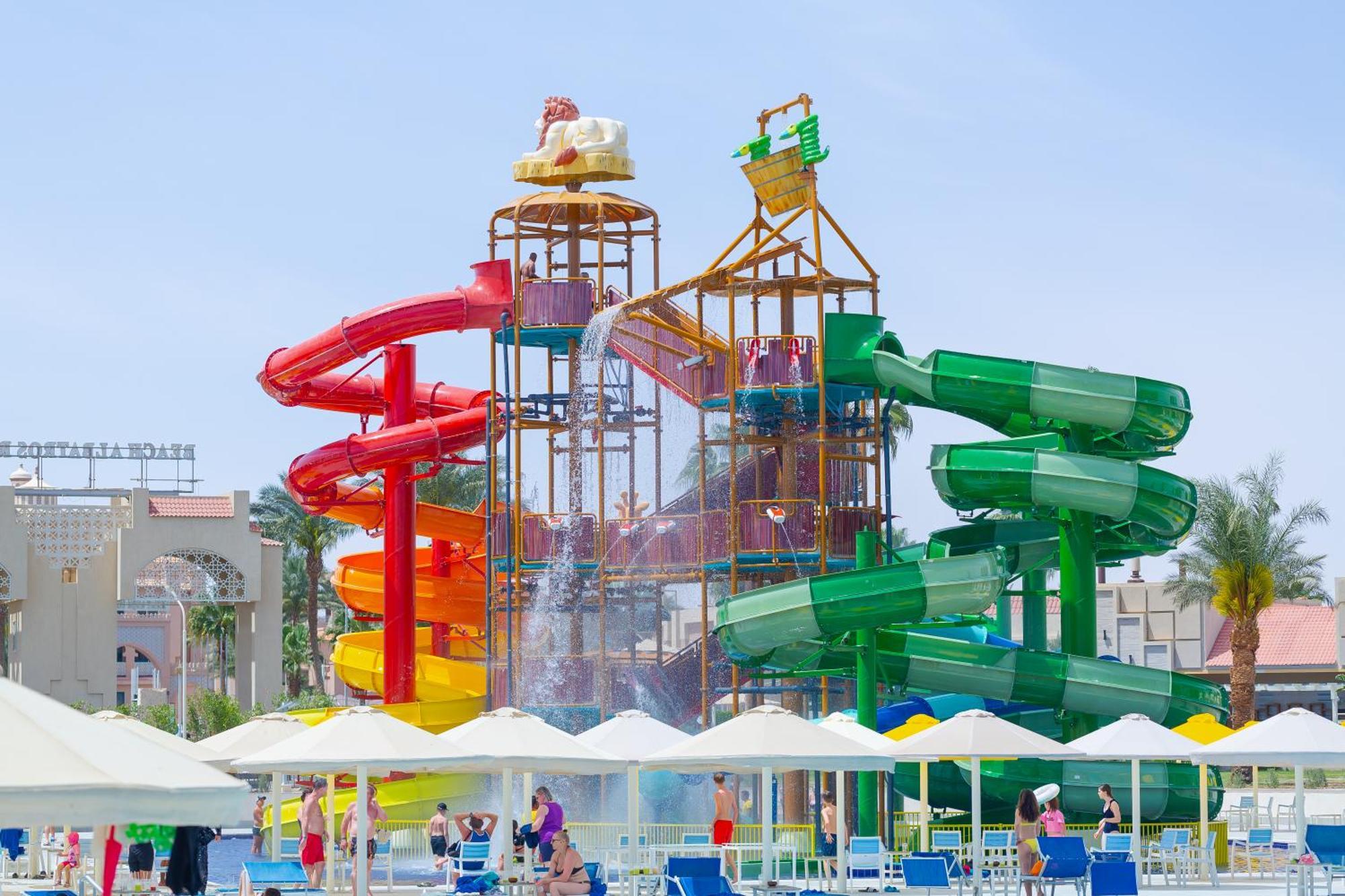 Beach Albatros Aqua Park - Hurghada Exterior photo Splash Jungle Water Park