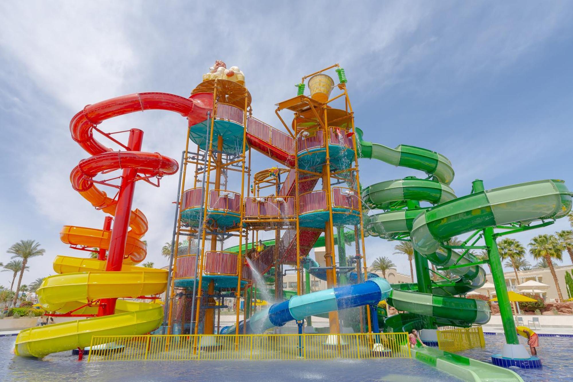 Beach Albatros Aqua Park - Hurghada Exterior photo Splash Jungle Water Park