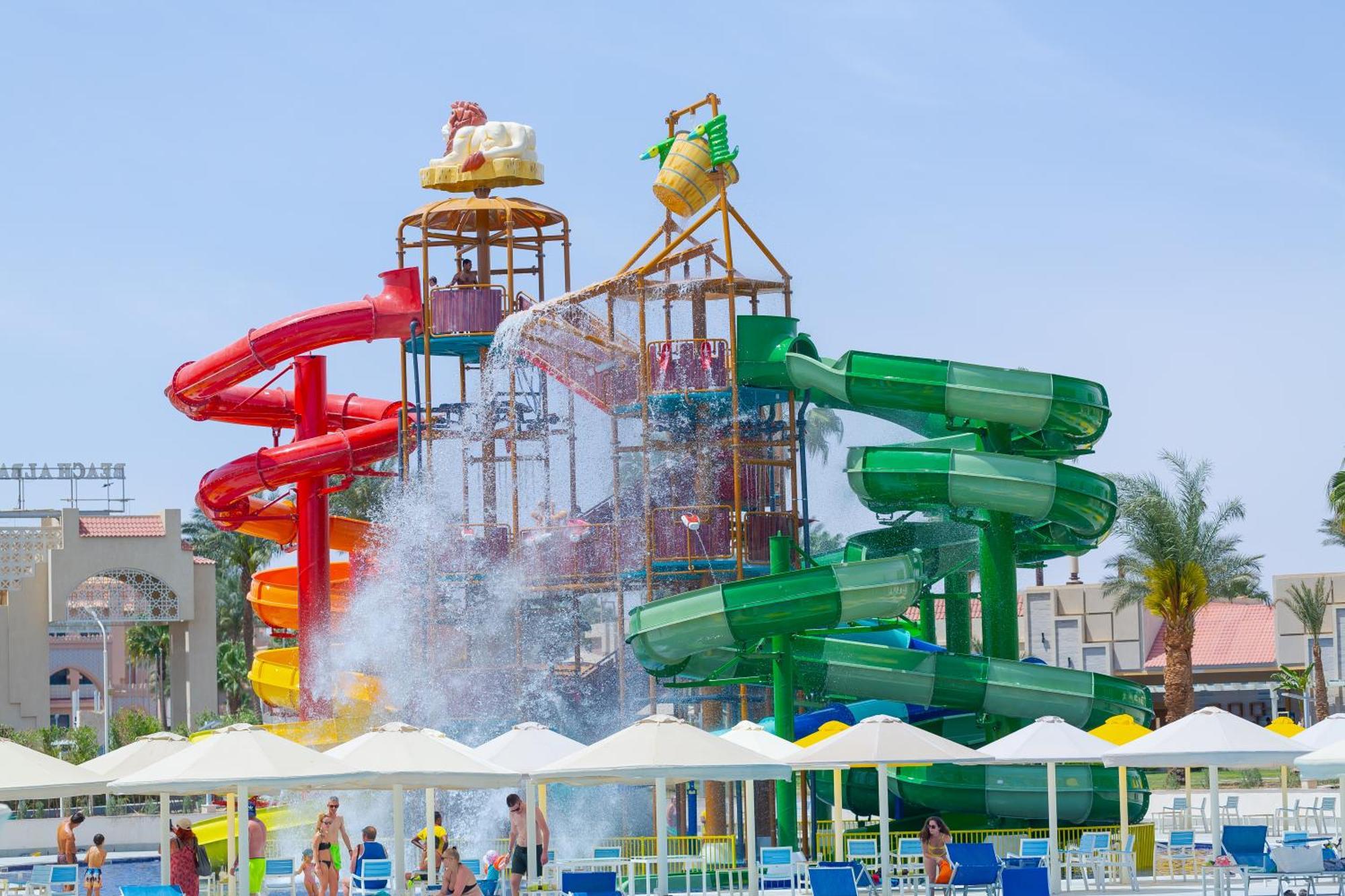 Beach Albatros Aqua Park - Hurghada Exterior photo Water park in Cyprus