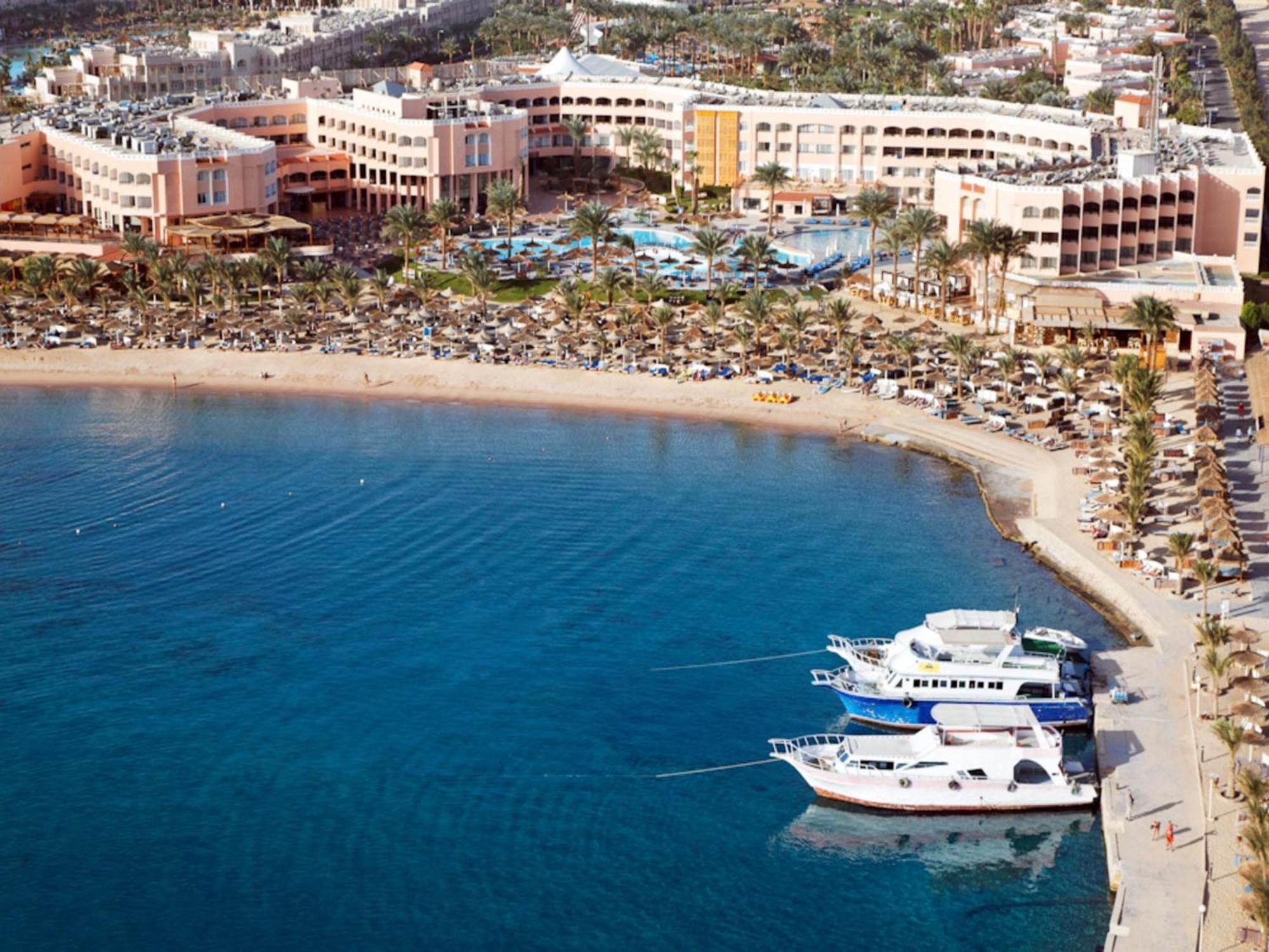 Beach Albatros Aqua Park - Hurghada Exterior photo The resort in 2008